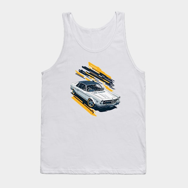 Old Mercedes Classic Car Tank Top by Cruise Dresses